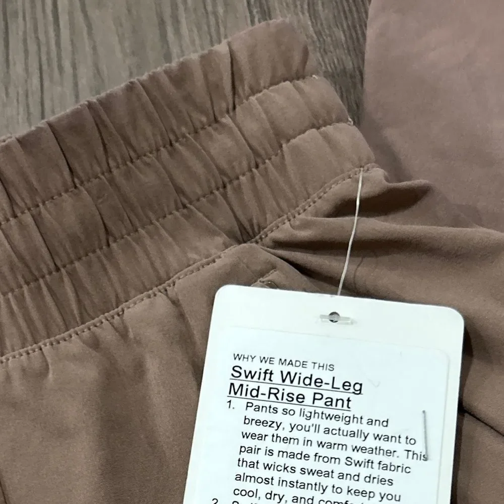 Swift Wide-Leg Mid-Rise Pant